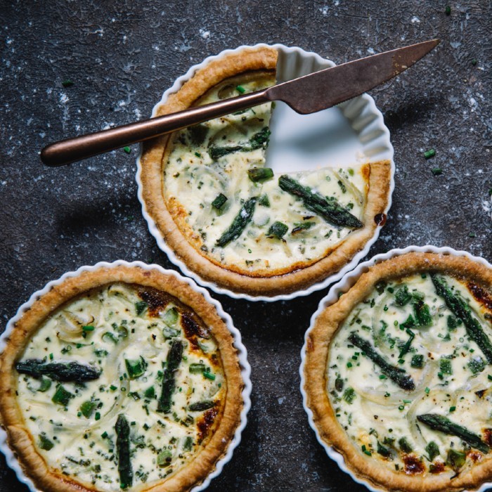 Mini quiche agli asparagi | Latte Alto Adige